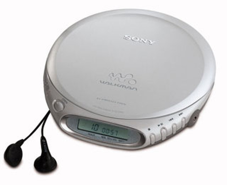 Sony CD WALKMAN DE-J360S Portable CD player Silber