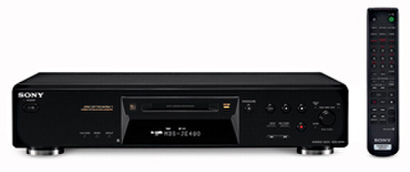 Sony MDS-JE480 HiFi minidisc player Schwarz