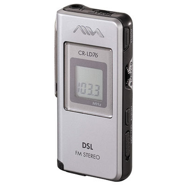 Aiwa RADIO CR-LD 76 Portable Digital Silver