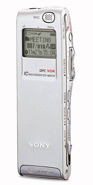 Sony Digital Recorder ICD-MS515 dictaphone