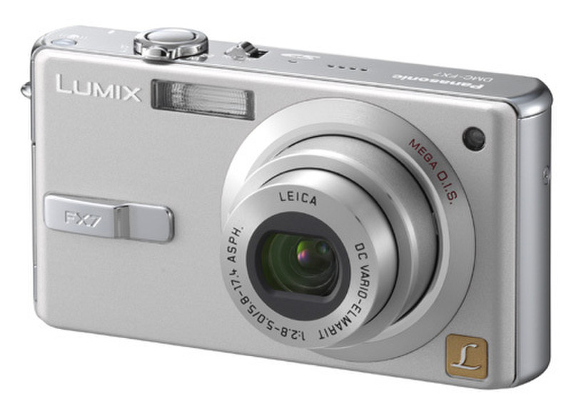 Panasonic Camera DMC-FX7 5MP 1/2.5Zoll CCD 2560 x 1920Pixel Silber