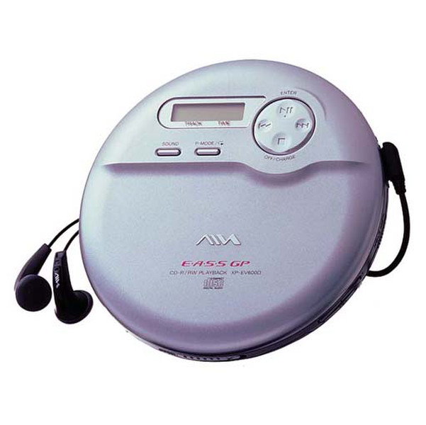 Aiwa PORTABLE-CD XP-EV 500=OP Portable CD player Cеребряный