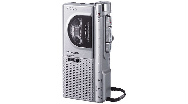 Aiwa Micro cassette recorder with voice sensor TP-VA300 cassette player