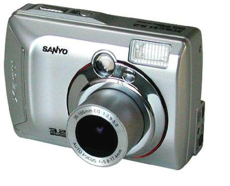 Sanyo 3.2 MegaPixel Compact Camera 3.2MP CCD Silber