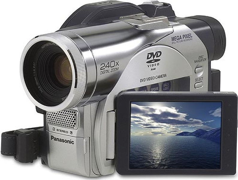 Panasonic VDR-M70 DVD Camcorder 1.2MP CCD Silber