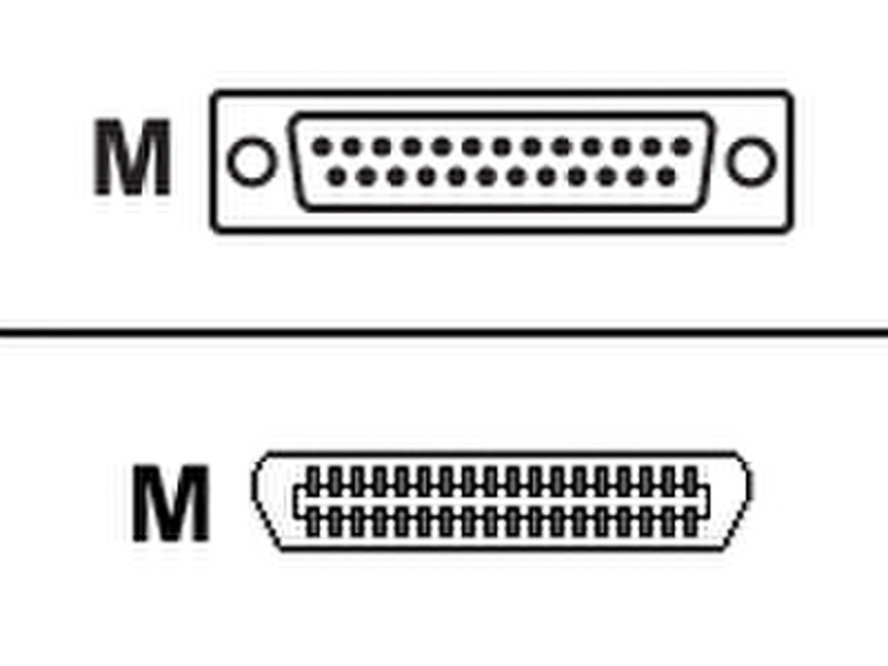 Fujitsu Parallel Port Option Centronix кабель для принтера