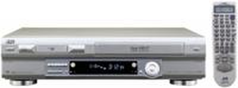 JVC HRDVS3 Cеребряный кассетный видеомагнитофон/плеер