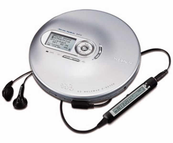 Sony CD WALKMAN D-NE700 Portable CD player Silber