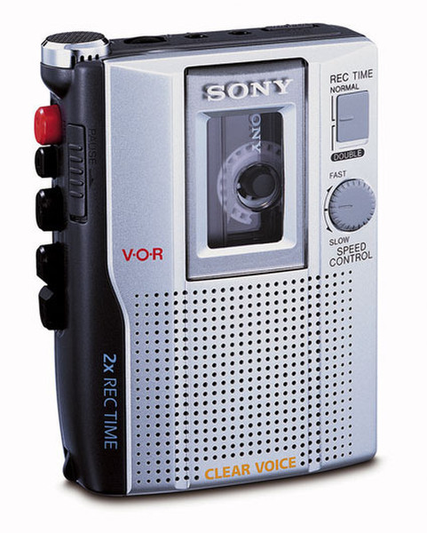 Sony TCM-200DV Black,Silver cassette player