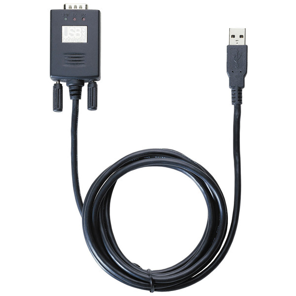 Targus PA088E USB RS-232 Black cable interface/gender adapter