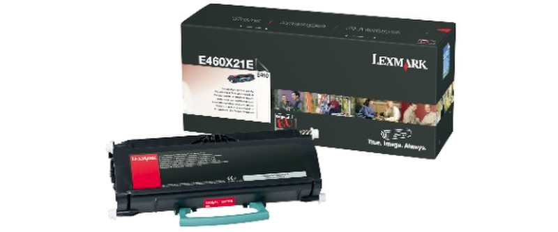 Lexmark E460X21E Laser cartridge 15000pages Black laser toner & cartridge