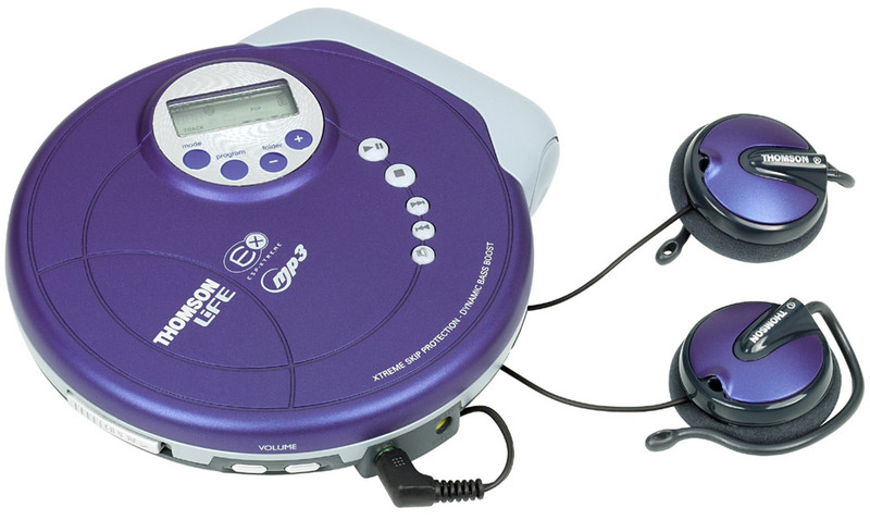 Thomson mp3 personal CD player PDP2030 Portable CD player Blue,Grey