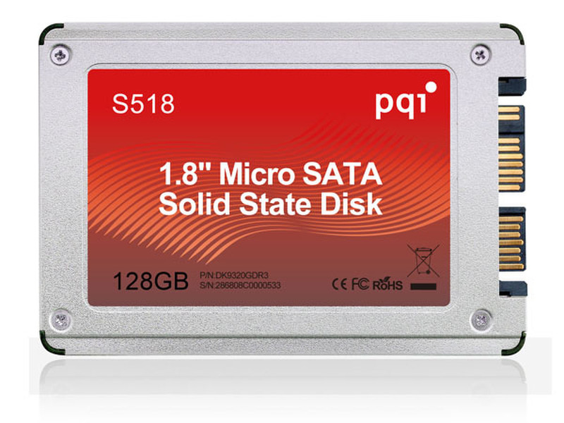 PQI S518 128GB SSD SATA Solid State Drive (SSD)