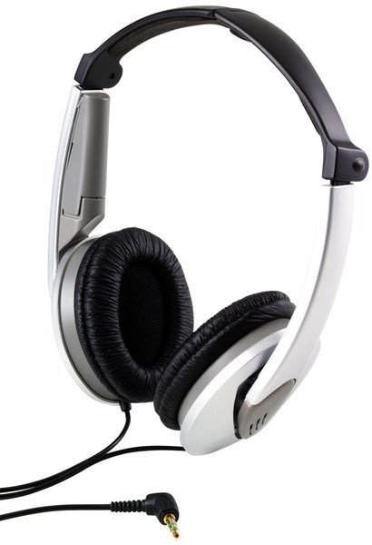 Thomson HED35ANC Outdoor noise cancelling headphone Silver Supraaural headphone
