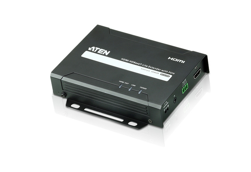 Aten VE802R AV-Receiver Schwarz Audio-/Video-Leistungsverstärker