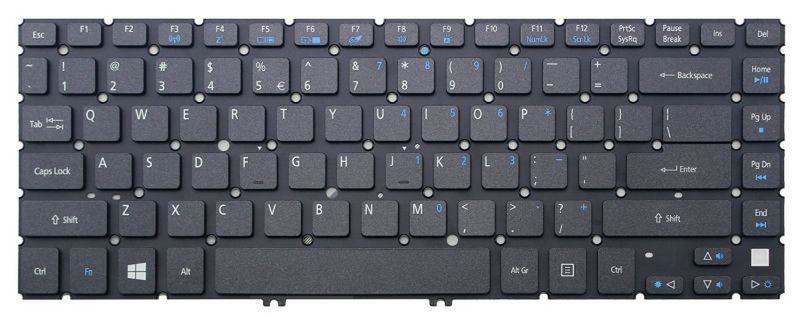 Acer NK.I1417.0BM Keyboard запасная часть для ноутбука