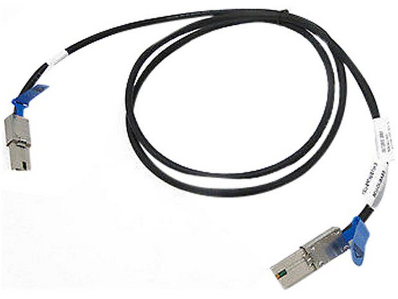HP 407344-003 2м Черный Serial Attached SCSI (SAS) кабель