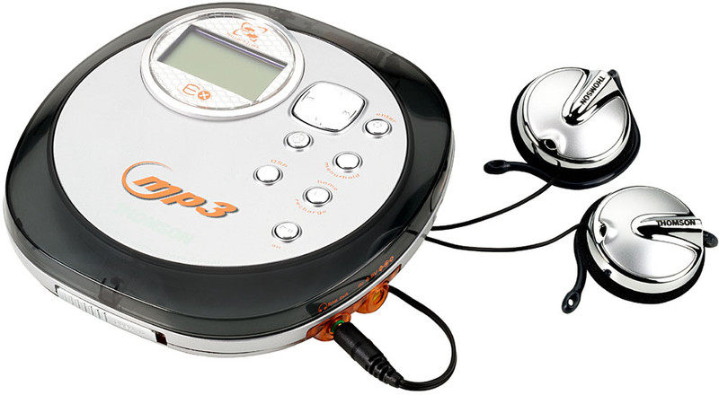 Thomson mp3 personal CD player PDP2060 Portable CD player Schwarz, Weiß