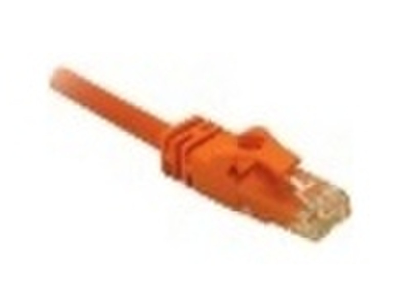 Cables Unlimited Cat6 Crossover UTP 7 ft 2.1m Orange networking cable