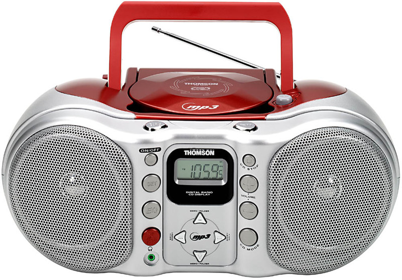 Thomson TM 9050 Radio CD / mp3 player Personal CD player Silver