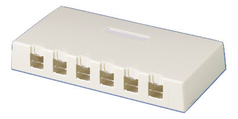 Panduit CBXSD6BL-AY Белый рамка для розетки/выключателя