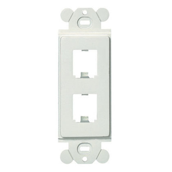 Panduit CFG2WH White socket-outlet