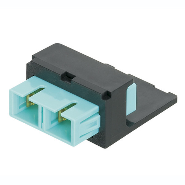 Panduit CMDAQSCZBL SC Black,Blue fiber optic adapter