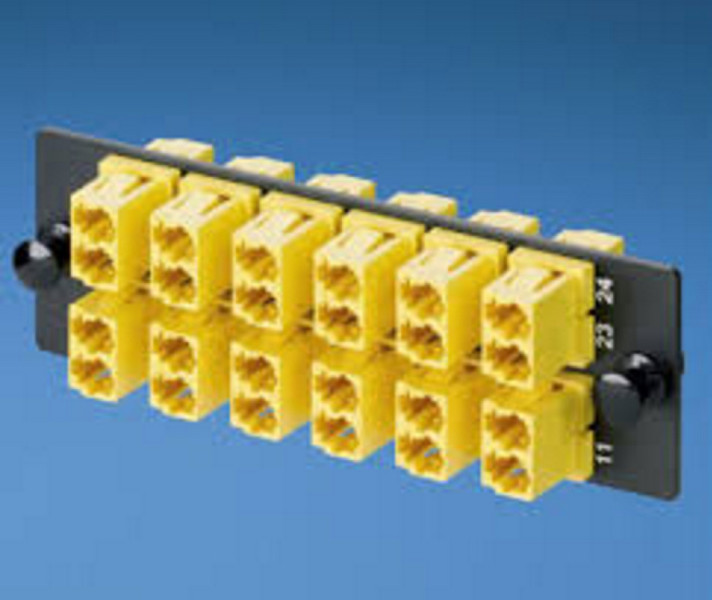 Panduit FAP12WDYLDLCZ LC 1pc(s) Black,Yellow fiber optic adapter