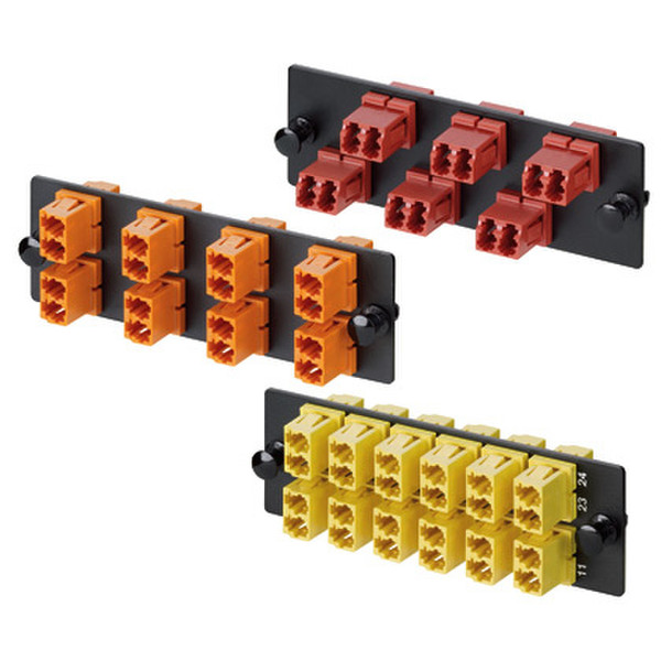 Panduit FAP12WEORDLCZ LC 1pc(s) Orange fiber optic adapter