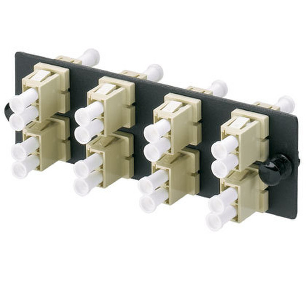 Panduit FAP8WEIDLC LC 1pc(s) Beige,Black fiber optic adapter