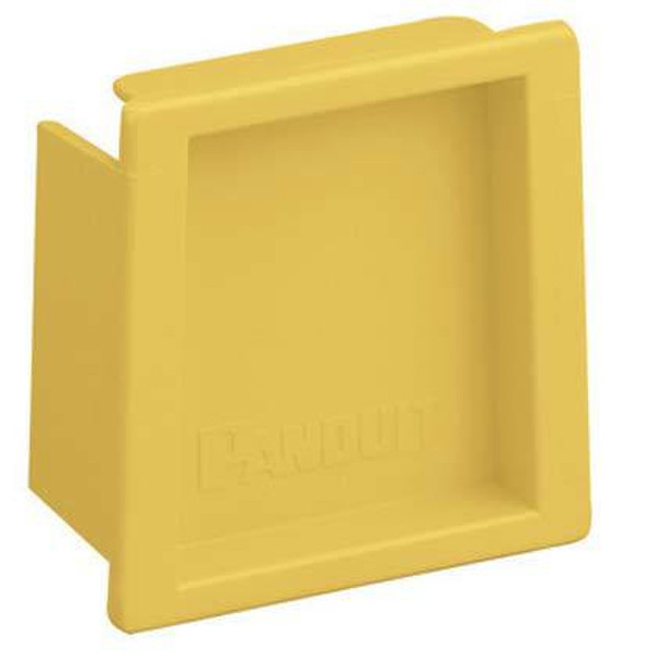 Panduit FEC2X2YL Cable end cap fitting