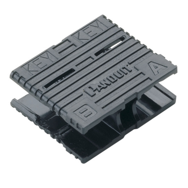 Panduit FSCCLIP-L SC 50pc(s) Black fiber optic adapter