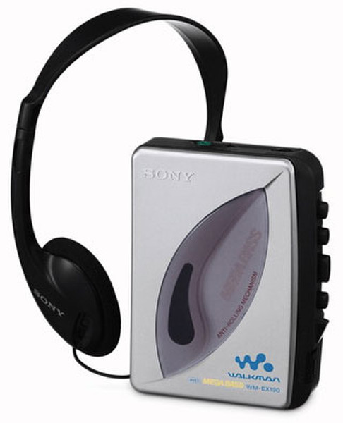 Sony WALKMAN WM-EX190, Grey кассетный плеер