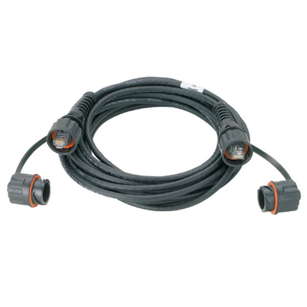 Panduit IUTPCH10BLY 3.05м Cat5e U/UTP (UTP) Черный сетевой кабель