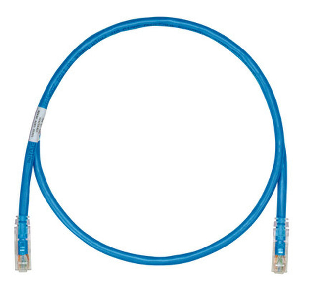 Panduit U/UTP Cat6A RJ45 1.5м Cat6a U/UTP (UTP) Синий сетевой кабель
