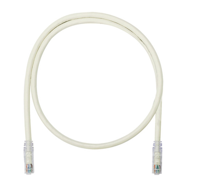 Panduit U/UTP Cat6A RJ45 10м Cat6a U/UTP (UTP) Белый сетевой кабель