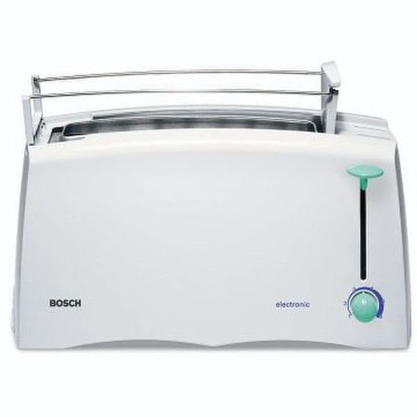 Bosch TAT1205 Cool Mint Toaster 2slice(s) 900W Grün, Weiß