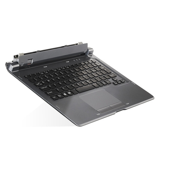 Fujitsu Slim STYLISTIC Q665 QWERTZ Deutsch Grau Tastatur für Mobilgeräte