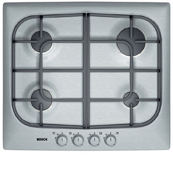 Bosch PCD695E gas heater rvs built-in Gas hob Silver