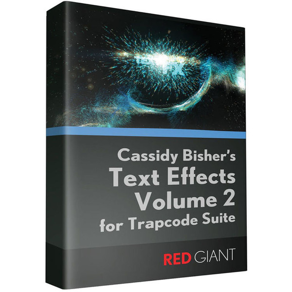 Red Giant Text Effects II for Trapcode