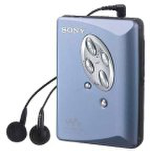 Sony WALKMAN Cassette Players WM-EX521L Blue cassette player