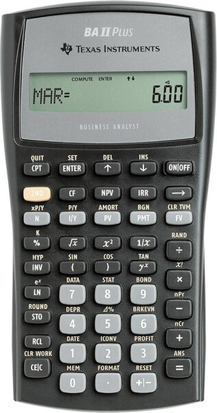 Censo nacional vendedor Superficie lunar ᐈ Texas Instruments BAII PLUS • best Price • Technical specifications.
