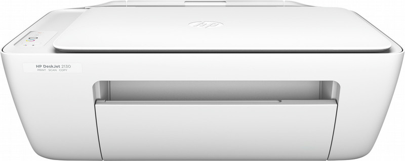 HP DeskJet 2130 4800 x 1200dpi Термальная струйная A4 7.5стр/мин Белый многофункциональное устройство (МФУ)