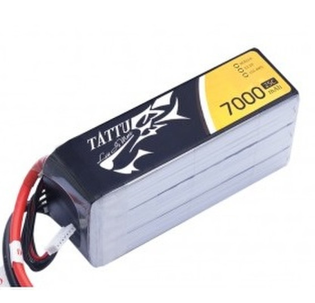 Gens ace TA-25C-7000-6S1P Lithium Polymer 7000mAh 22.2V rechargeable battery