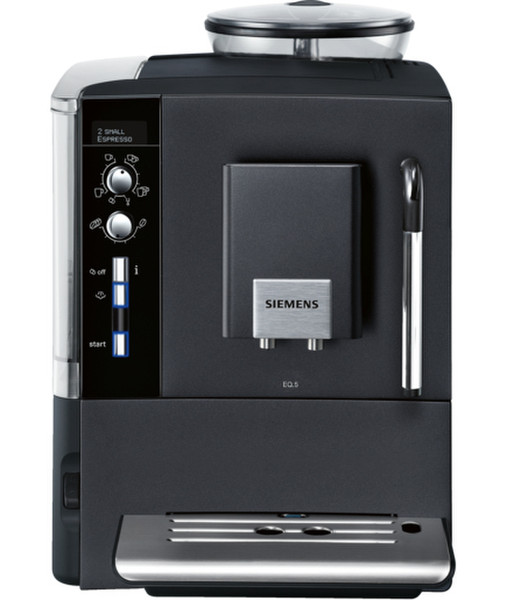 Siemens TE502206RW Espresso machine 1.7л Черный кофеварка