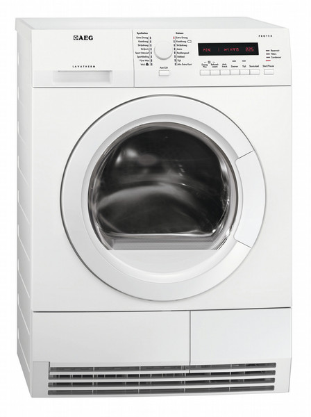 AEG T76287NAC freestanding Front-load 8kg B White