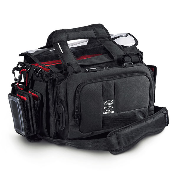 Sachtler Eargonizer – Large Shoulder bag case Черный, Прозрачный