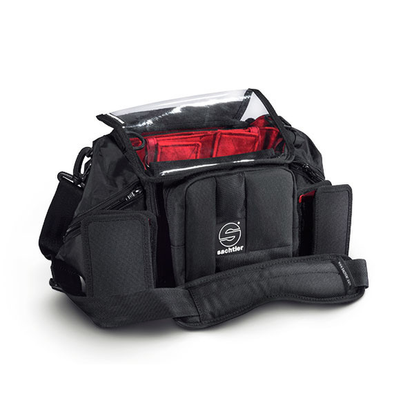 Sachtler Lightweight audio bag – Small Shoulder bag case Black,Transparent