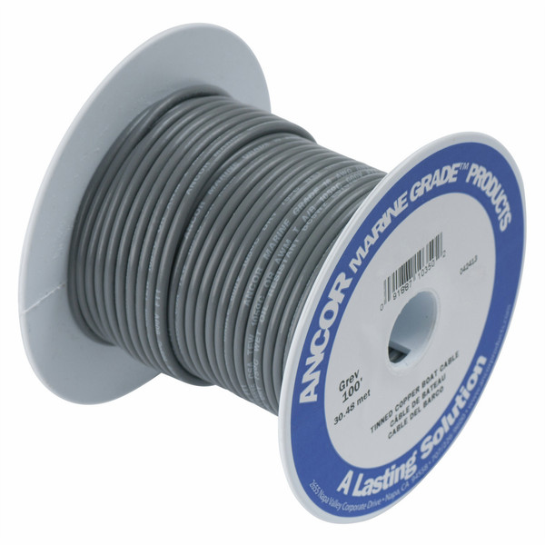 Ancor 18 AWG, 500ft 152400мм Серый electrical wire