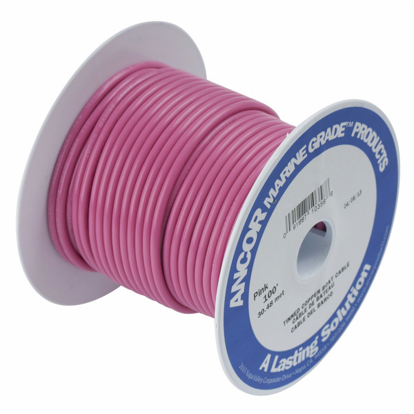 Ancor 35 ft 18 AWG 10668mm Pink electrical wire
